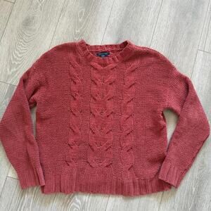 American eagle chunky cable sweater
